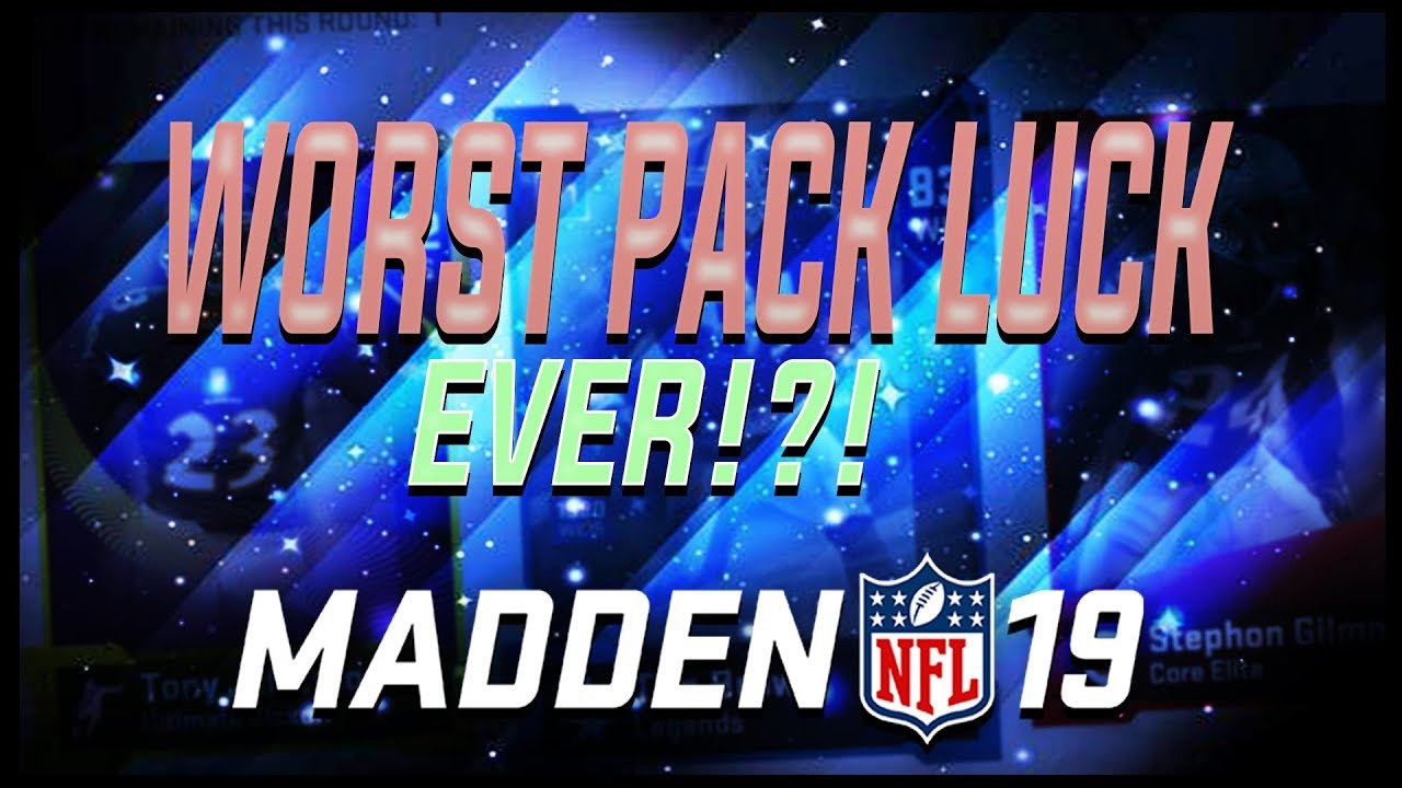 WORST SOLO BATTLES PACK LUCK EVER!! FOOTBALL OUTSIDERS PACK OPENING! | MADDEN 19 ULTIMATE TEAM
