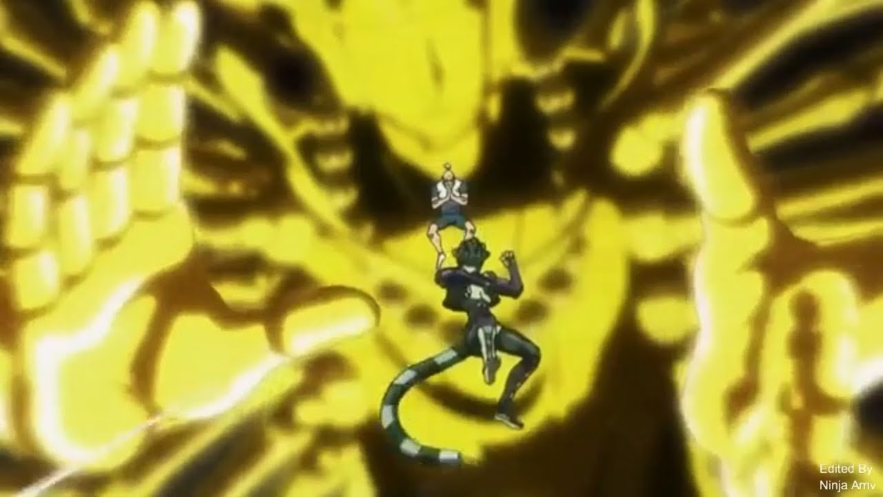 HUNTER x HUNTER 會長 ,會長斷腿了