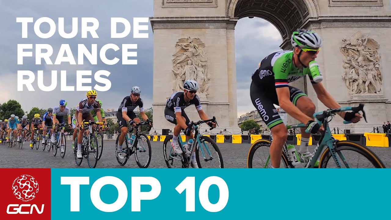 Top 10 des r&egrave;gles du Tour de France