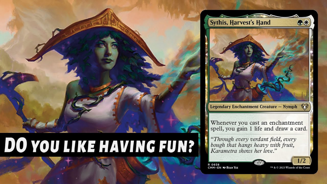 Sythis, Harvest's Hand - The ULTIMATE Enchantress Voltron Deck Tech #commander #sythis #edh #enchant