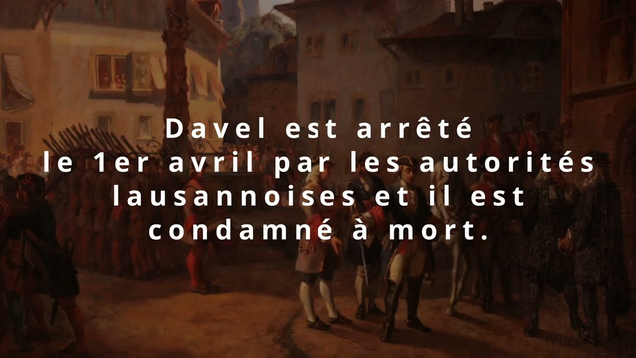 Lausanne le Major Davel