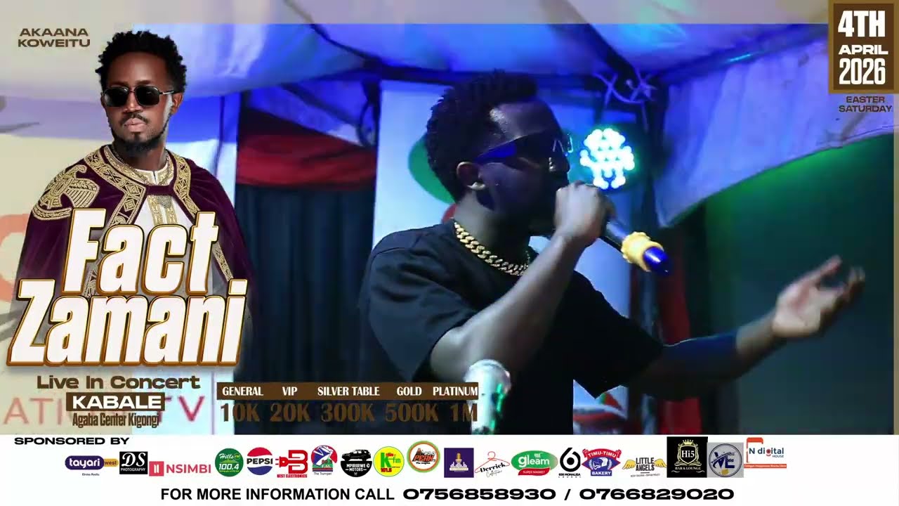 FACT ZAMANI live performances at 2  OF ANNIVERSARY OF  @NextGenerationTelevisionUg ​@FactZamani