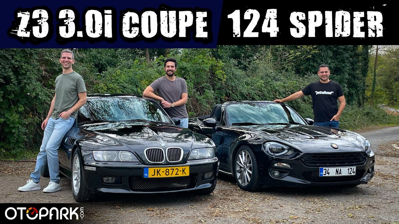 @AnlatanAdamlar⁩ 'ın yeni aracını kullandık! | Z3 3.0i Coupe vs Fiat 124 Spider