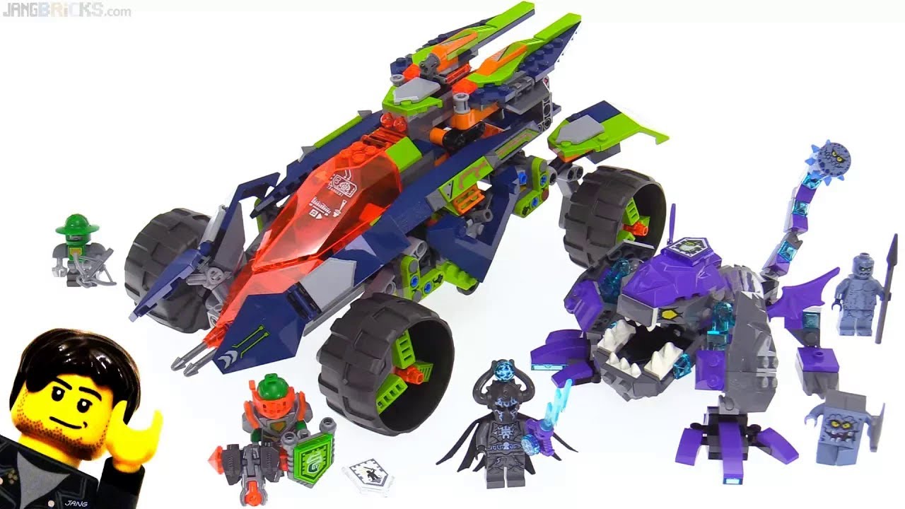 🔄 LEGO NEXO Knights 2017 Aaron's Rock Climber review! 70355 re upload