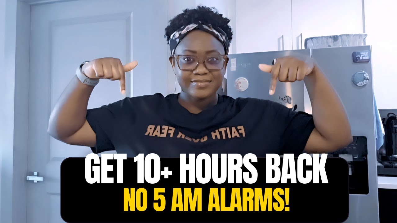 5 Habits That Save Me 10+ Hours Every Week (Productivity For Working Women)