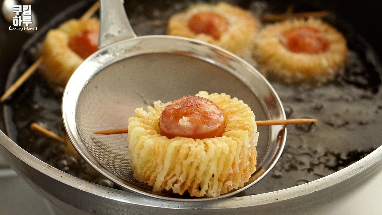 겹겹이 바삭바삭! 감자칩보다 맛있다! 놀라운 감자 요리! 치즈 감자