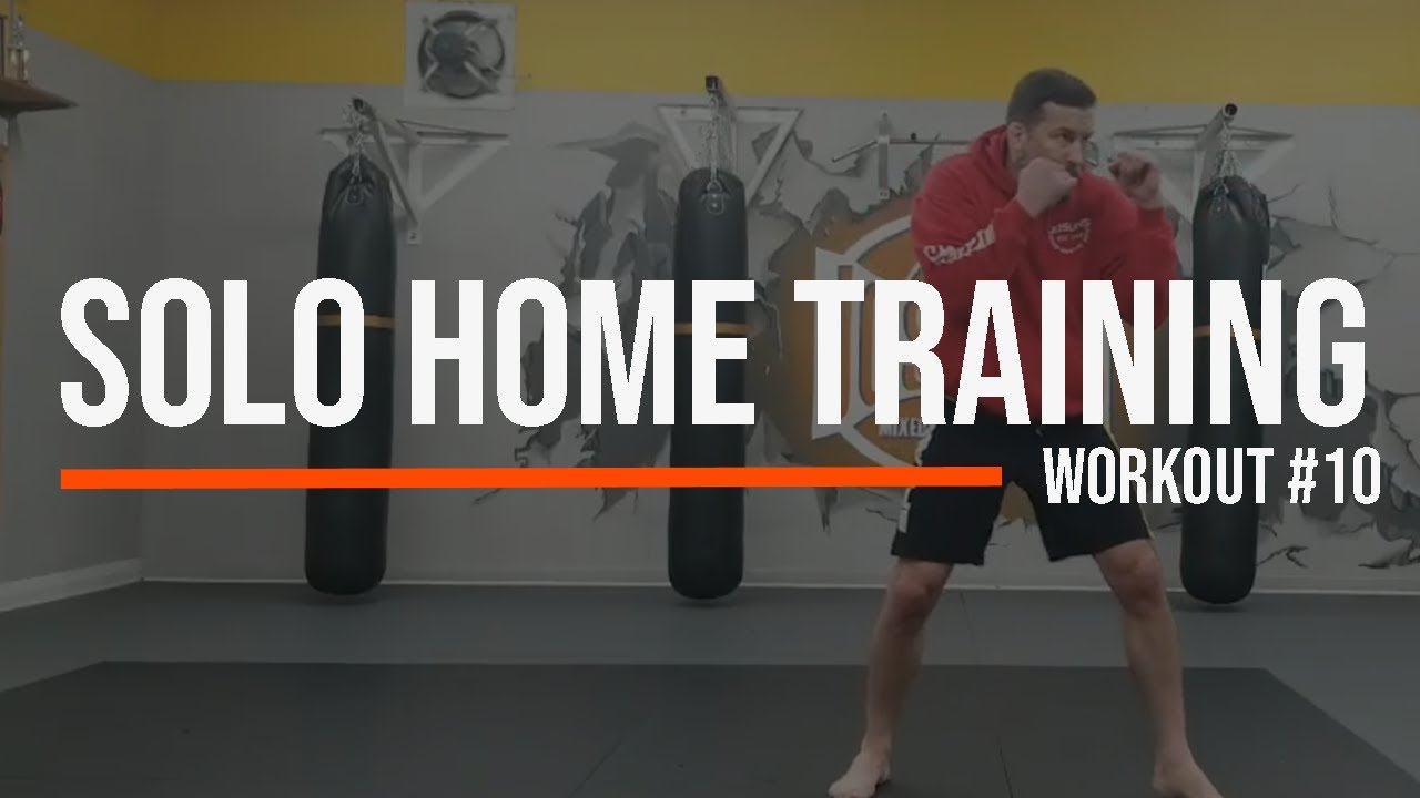 MMA Striking Workout #10 - Beginner (Boxing/Muay Thai) - Train at home!