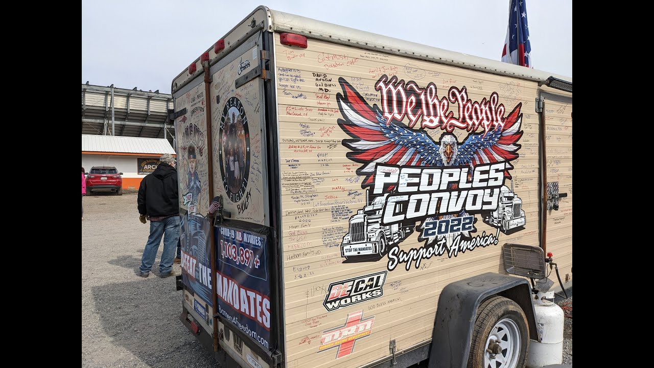 People's Convoy March 2022 Hagerstown Raceway, MD