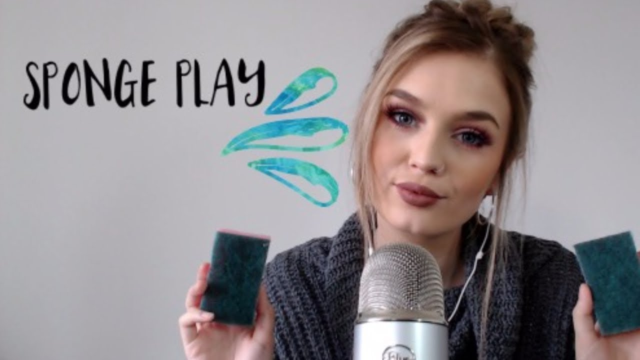 ASMR | Dry & Soapy Sponges - Scratching, Squeezing & Destroying [My Favourite Trigger] ✨