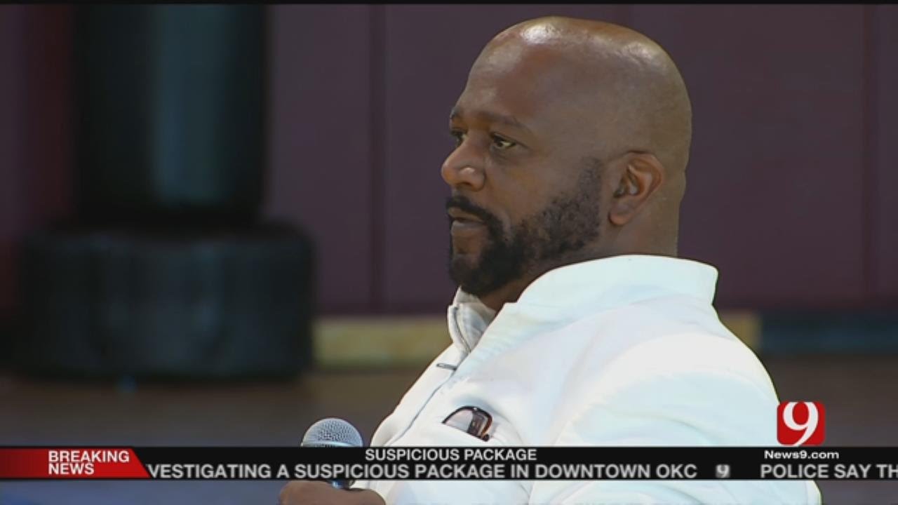 Former Gang Leader Speaks To Kids In OKC