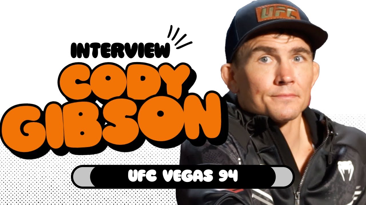 Cody Gibson UFC Vegas 94 full post-fight interview