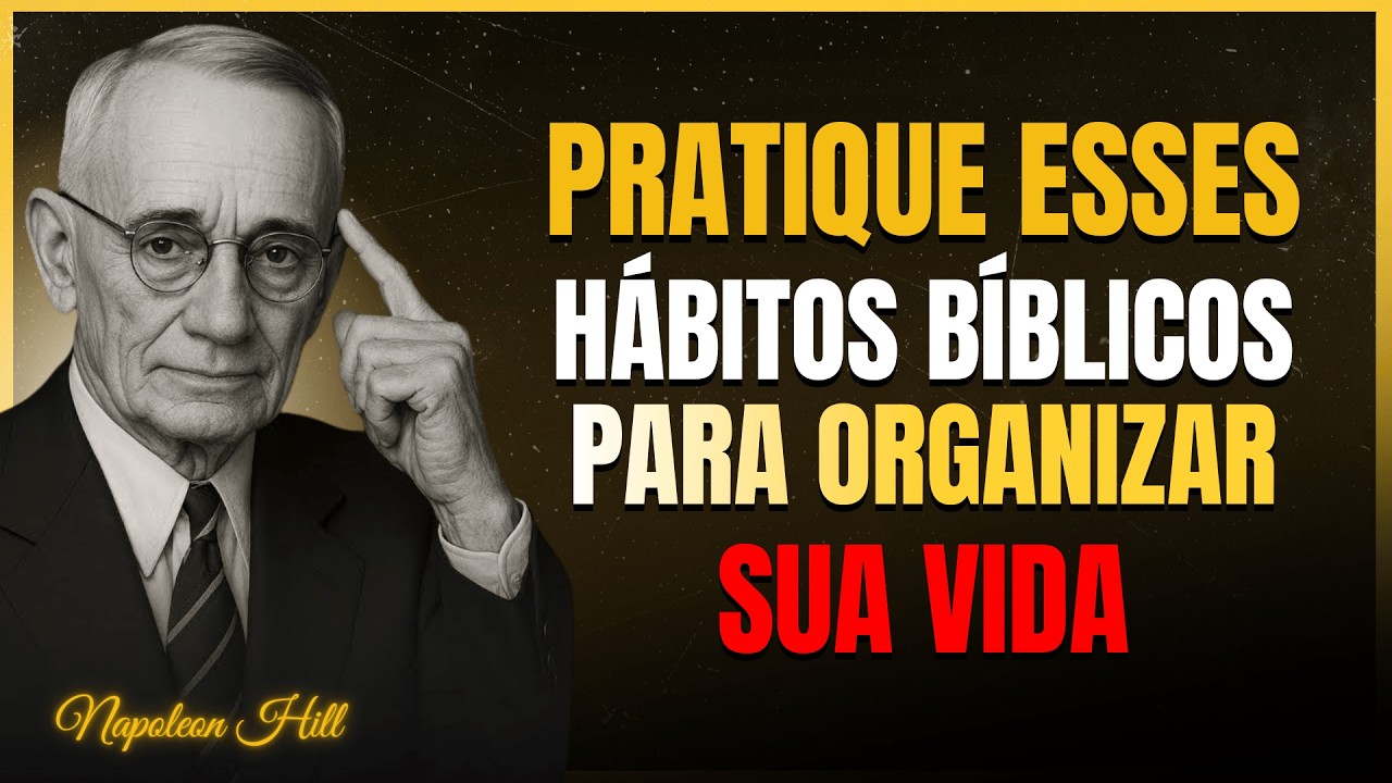 Esses Hábitos da Bíblia Podem Reorganizar Sua Vida Mais Rápido do Que Você Imagina | Napoleon Hill