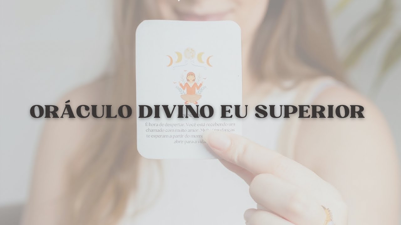ASMR - Mostrando meu Oráculo 🤍