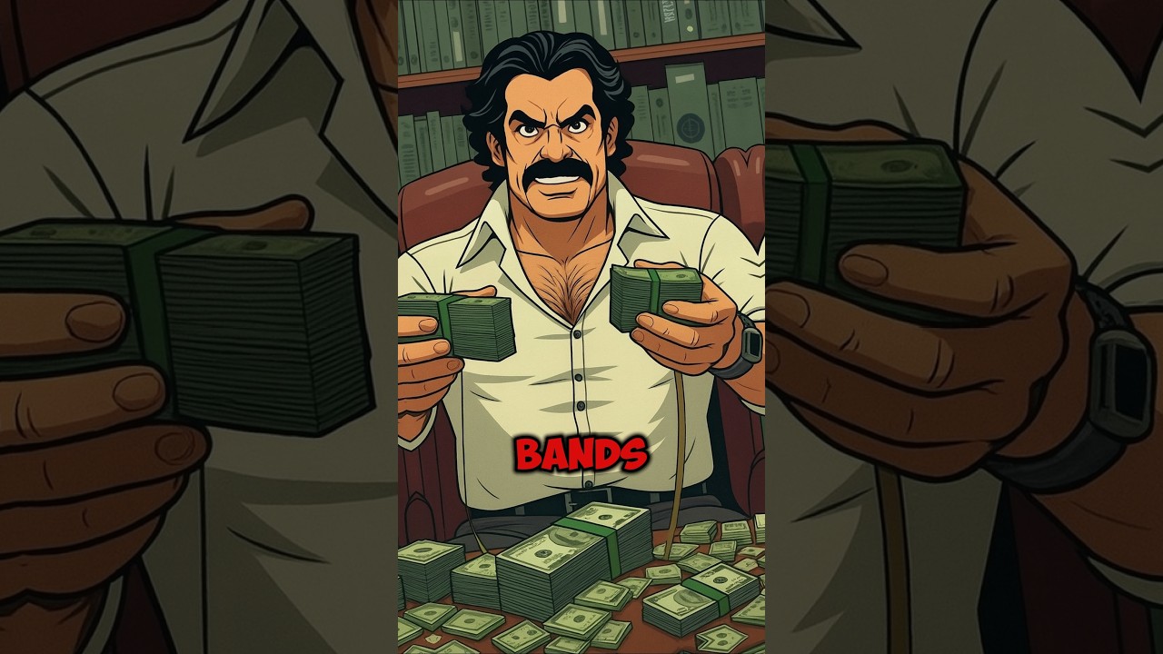 Pablo Escobar&rsquo;s Cocaine Empire That Terrorized the World 🌎💰 | Animated Crime Story #shorts
