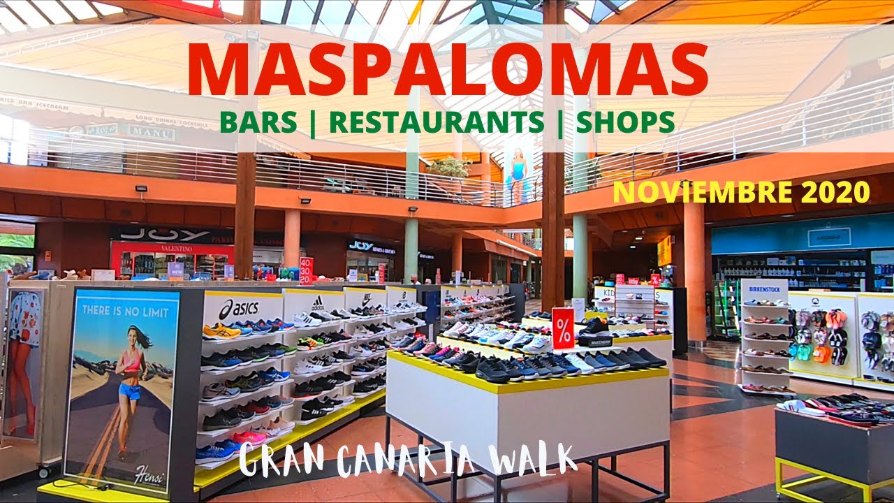 🍧 Gran Canaria Maspalomas Costa Meloneras November 2020 🍹 Varadero Shopping Center & Boulevar Oasis