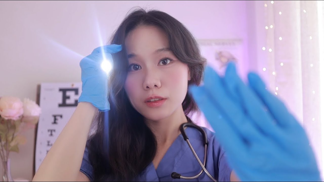 Just for You: Relaxing Cranial Nerve Exam ASMR Experience💡 🔍