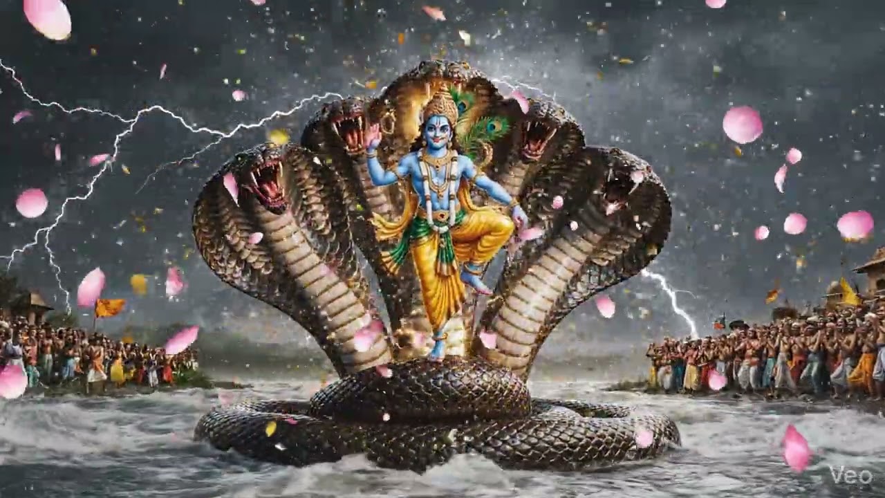 कृष्ण का कालिया नाग पर नृत्य