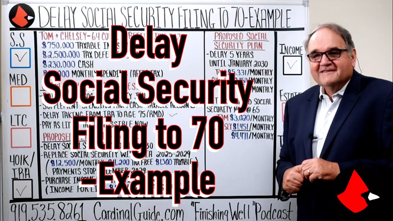 Delay Social Security Filing to 70 - Example (TC 3 of 4)