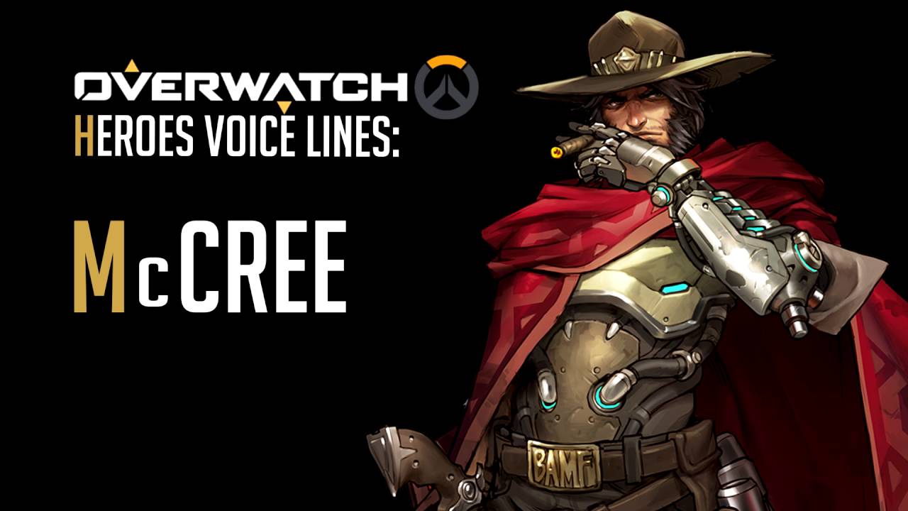 Overwatch - Маккри / Коул Кэссиди (все голосовые реплики)