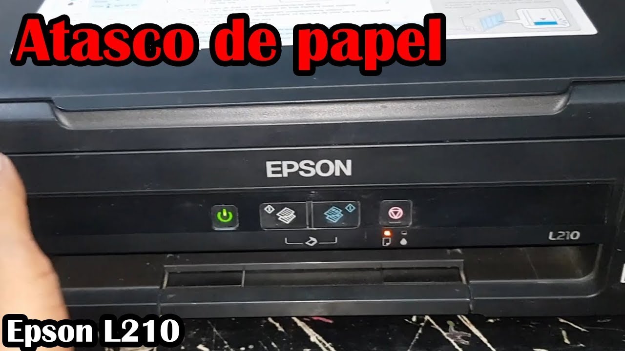👌Atasco de papel Epson L210   Sensor fuera de lugar