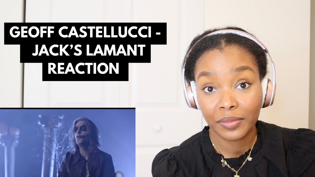 It's Spooky Season! | Watch Me REACT to Geoff Castellucci - Jack's Lamant | Reaction Video | ayojess
