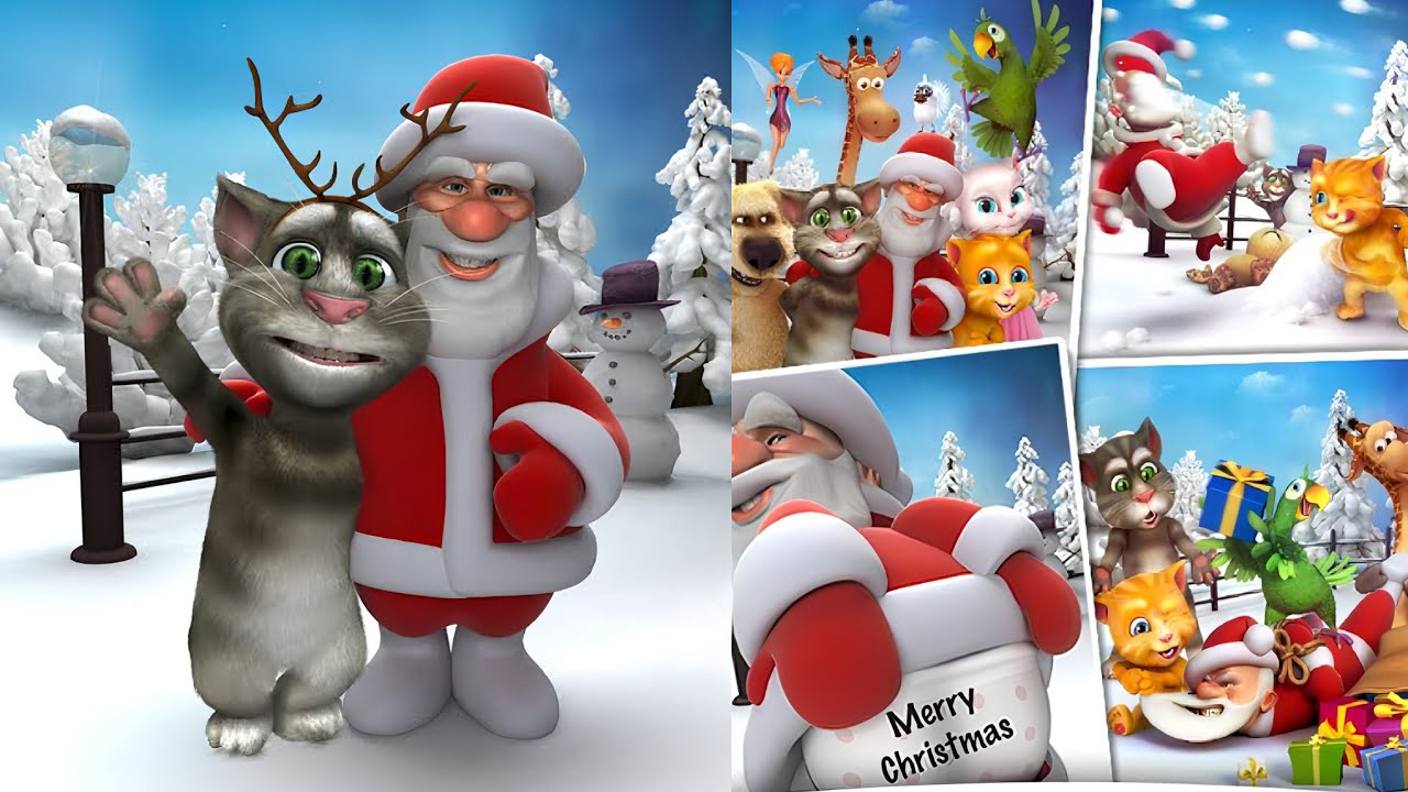 My Talking Santa Gameplay Android ios 
