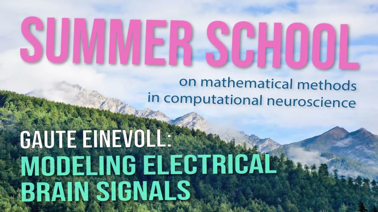 Gaute Einevoll: Modeling Electrical Brain Signals (part 1/2)