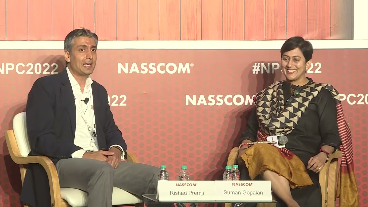 NPC2022 | Leadership lessons for Startups | Rishad Premji | Suman Gopalan