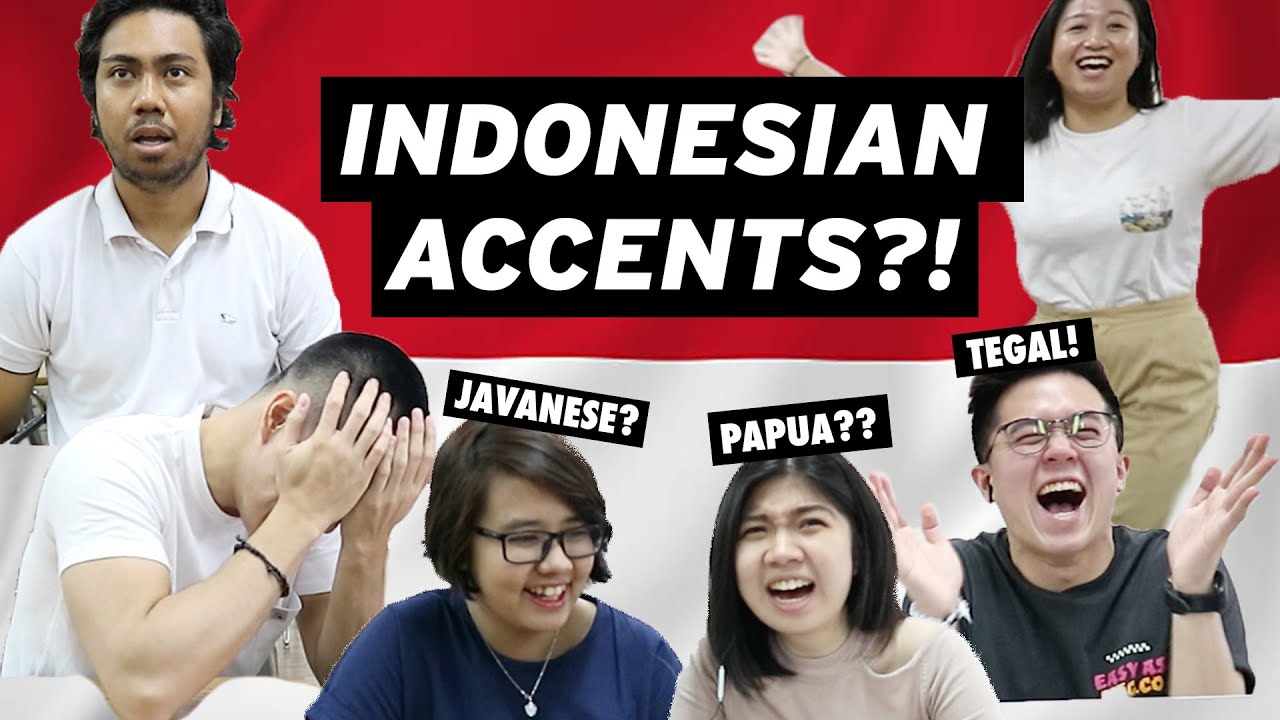 WHAT INDONESIAN ACCENT IS THIS?! 😏