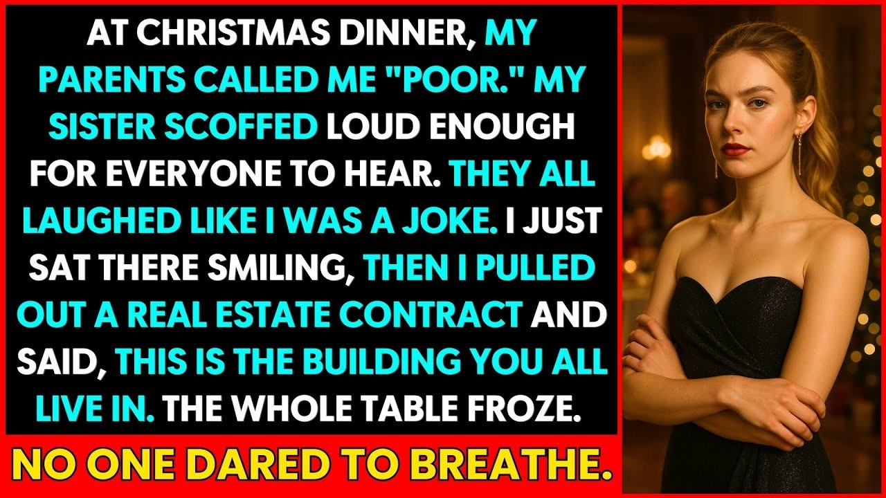 My Parents Called Me 'Poor' and My Sister Scoffed—So I Showed Them the Real Estate Contract