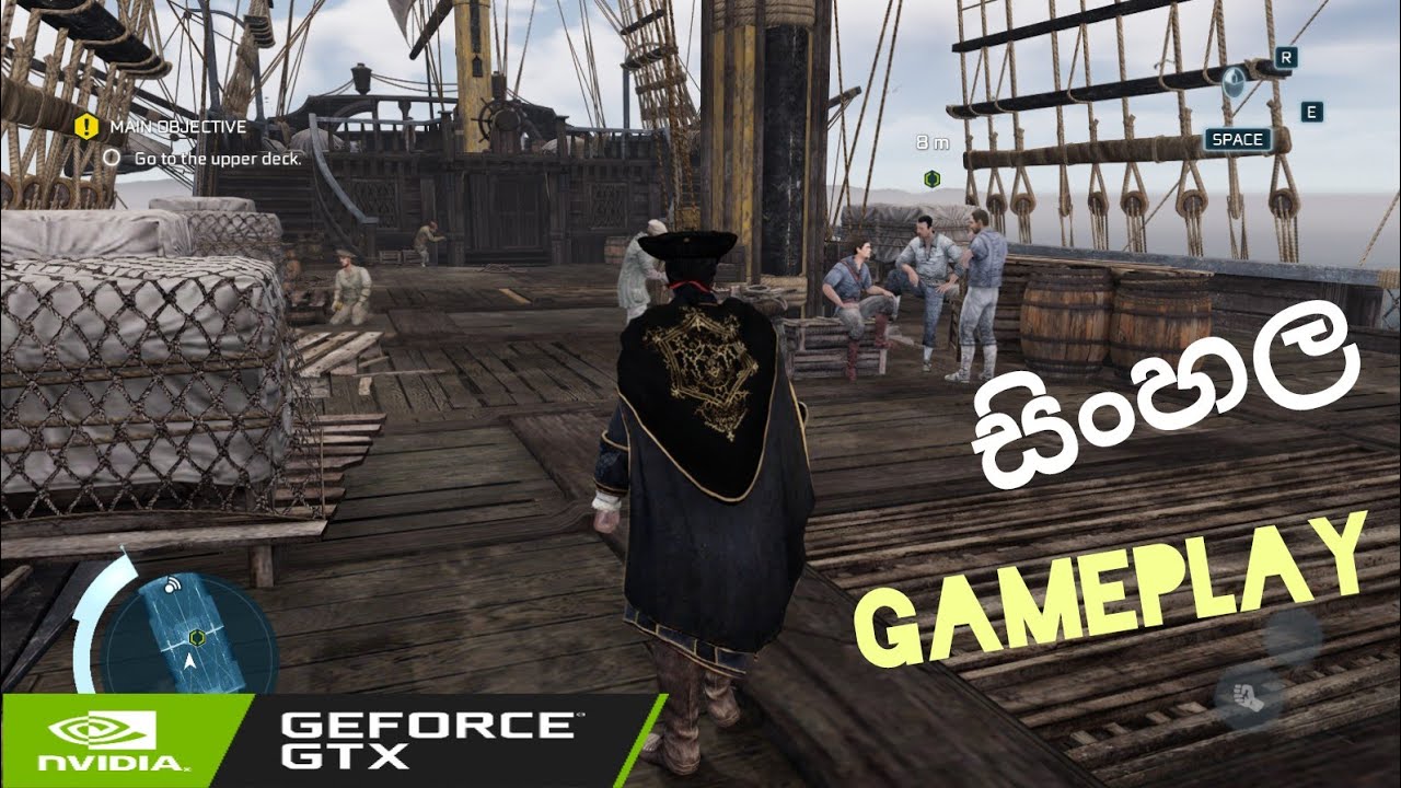 Assassin's Creed 3 Remastered Sinhala Part 1 🔥 | Epic AC3 Gameplay in Sinhala!