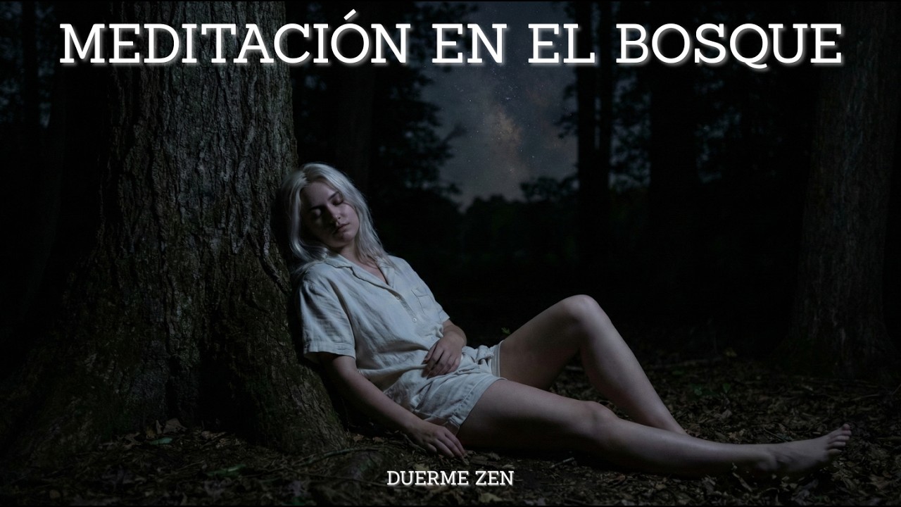 Duerme Bajo los Árboles | Meditación para Dormir en Bosque Oscuro