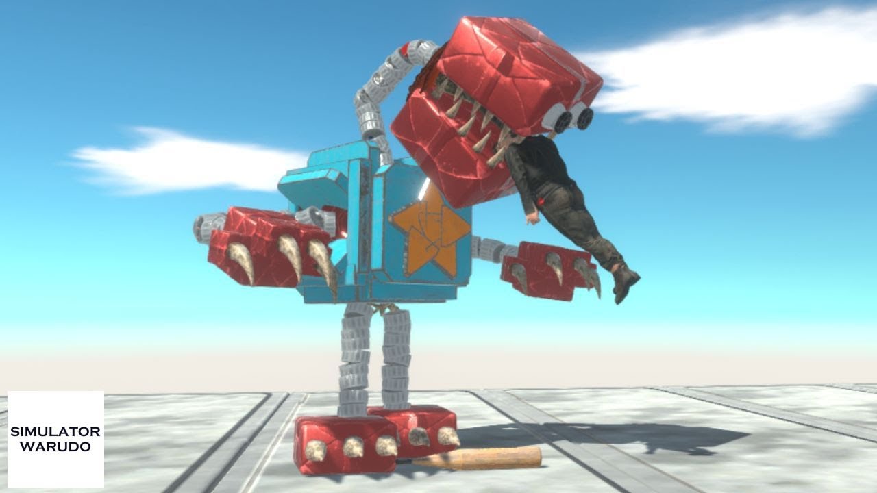 Boxy Boo vs ALL UNITS on Wobbly Building Animal Revolt Battle Simulator