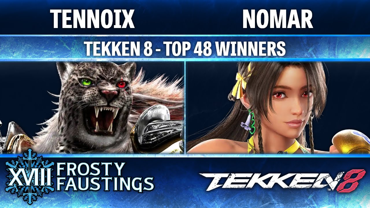 Frosty Faustings XVIII TOP 48 WINNERS - TennoIX (Hwoarang, Armor King) v NOMAR (Miary Zo) - TEKKEN 8