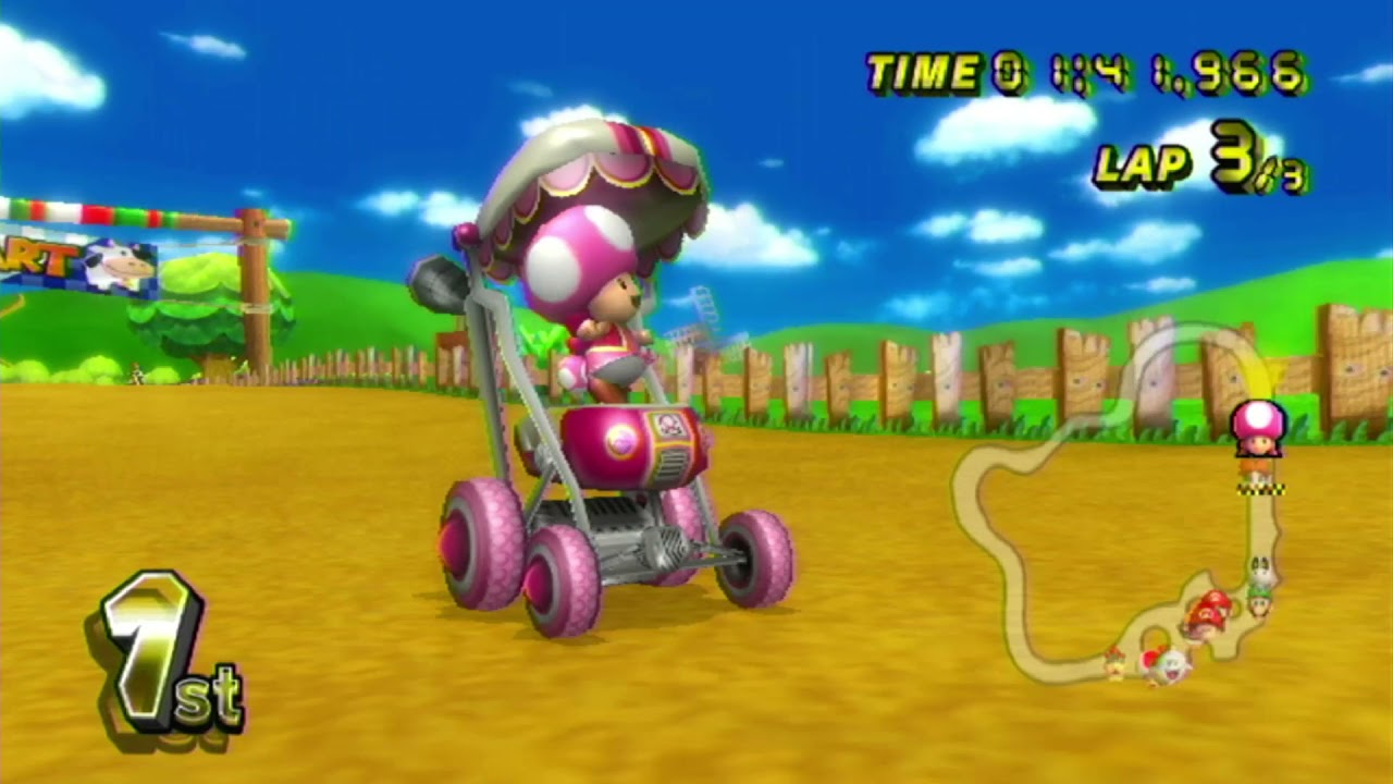 Mario Kart Wii - Toadette, Booster Seat