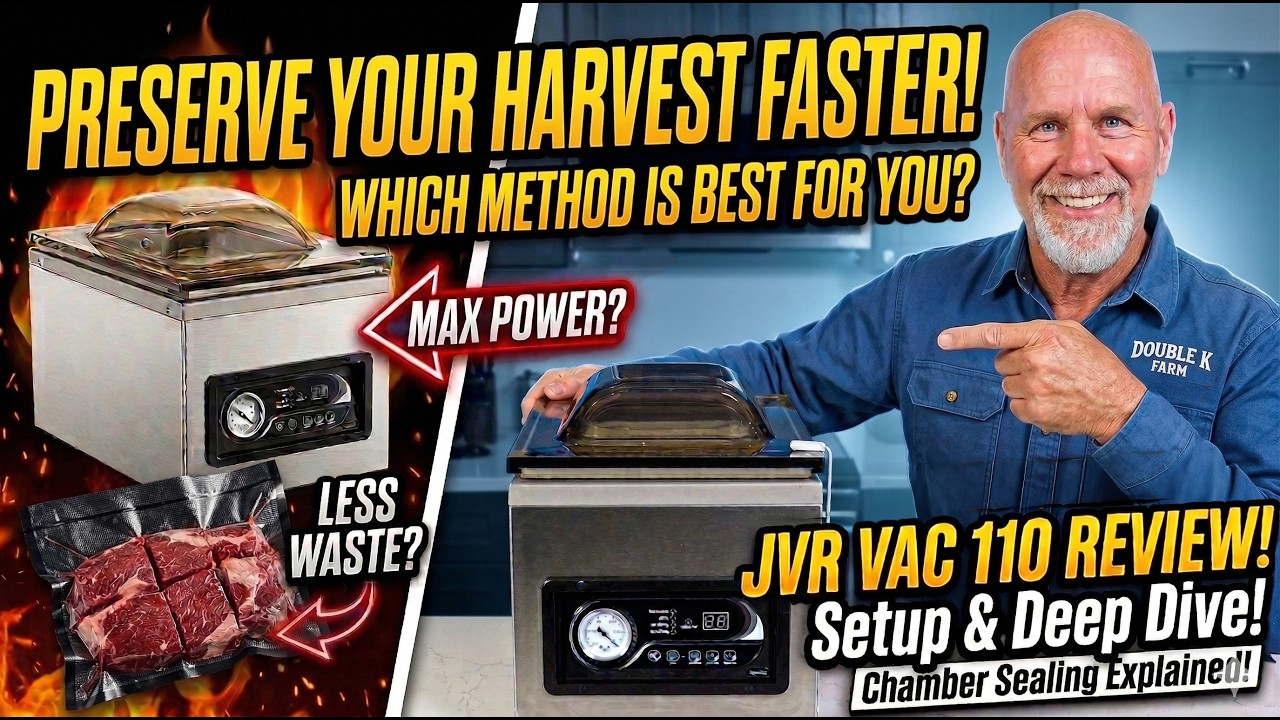 Прекратите выбрасывать мясо! Обзор и настройка вакуумного упаковщика JVR Vac110.