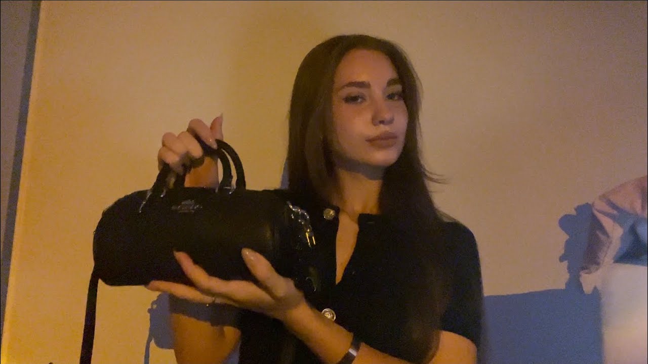 ASMR whats in my bag 👜