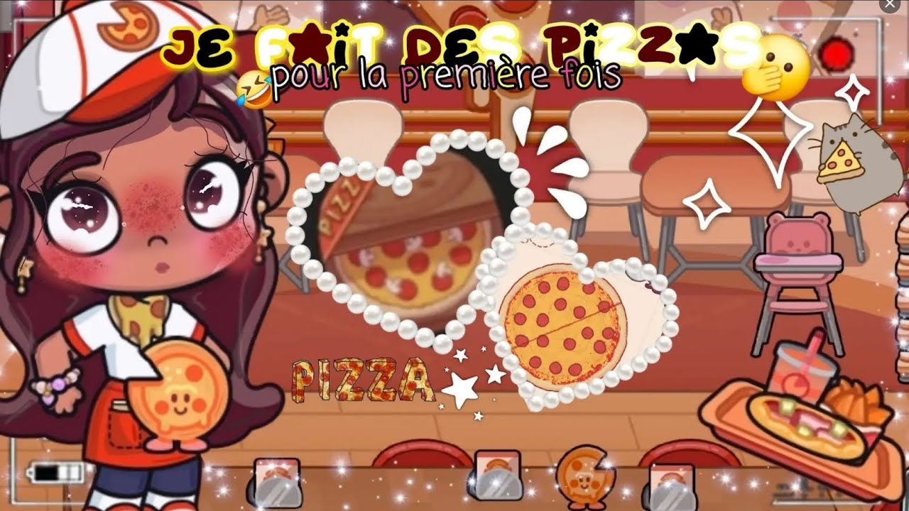 Je fait des pizzas pour la première fois🍕 ||| WHIT VOICE 📣 ||| 