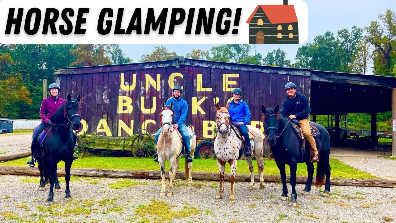 OUR LAST HORSE “GLAMPING” TRIP OF THE YEAR