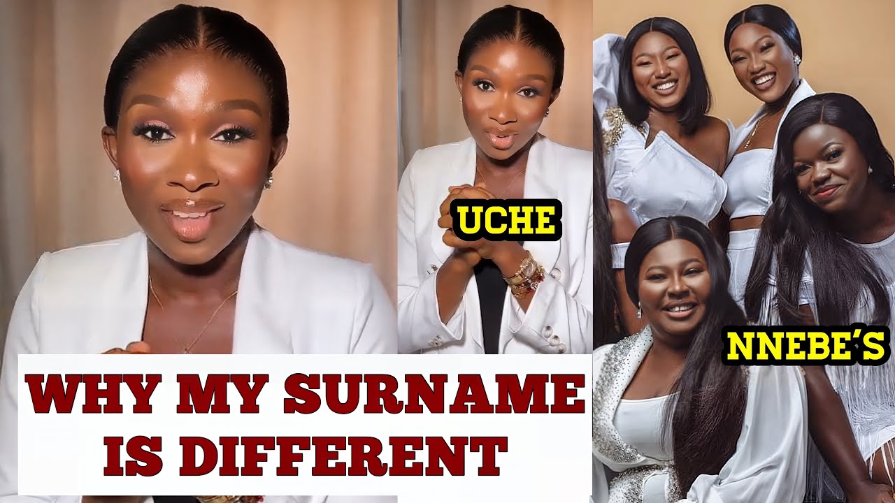 Sonia Uche Reveal The Hidden Reason Why Her Surname Is Different As She Reveal Her Biological Parent