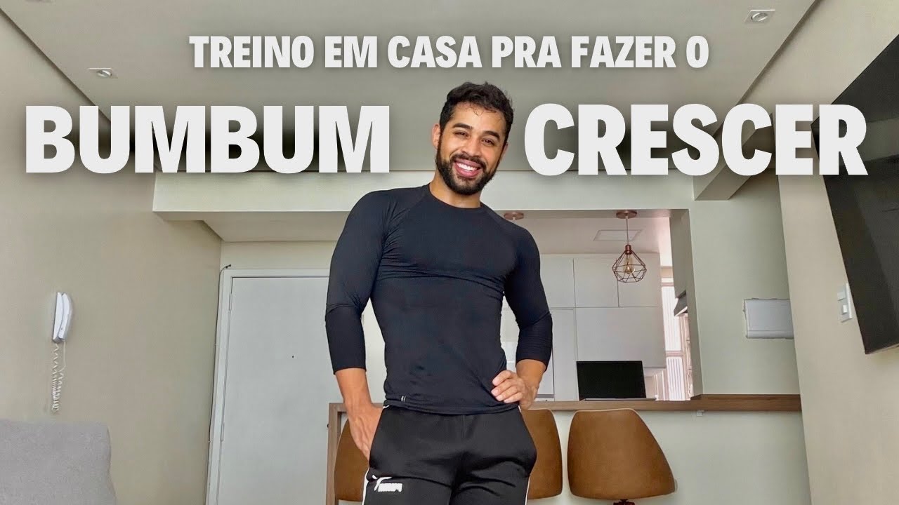 treino em casa PARA DEIXAR O SEU BUMBUM MAIOR sem equipamentos