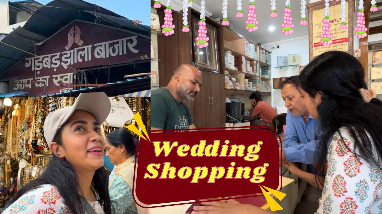 Wedding Shopping In Lucknow | Aminabad Market @kavitakaparwan