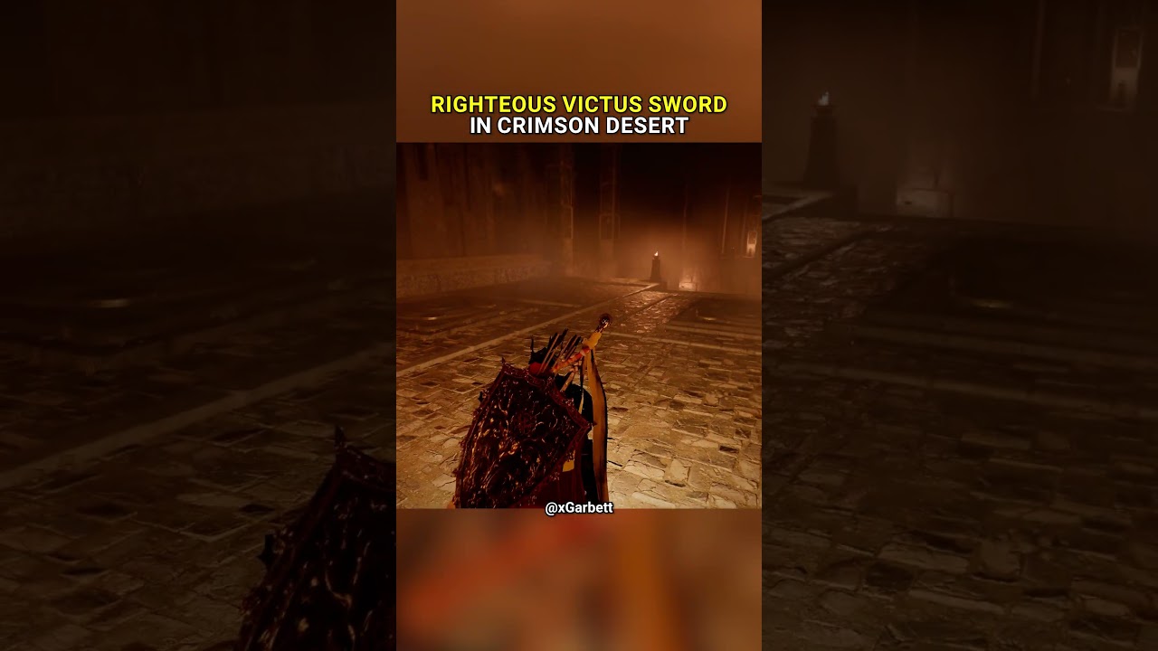 Righteous Verdict Sword Location in Crimson Desert