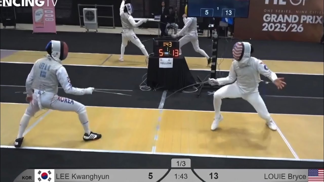 Lima Grand Prix 2026 SMF - L64 - Lee Kwanghyun KOR vs Louie Bryce USA