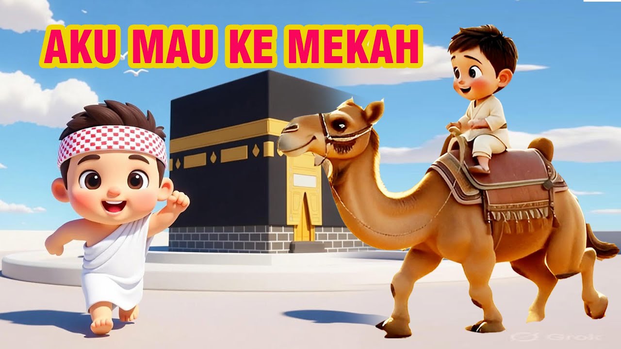 AKU MAU KE MEKAH - LAGU ANAK ISLAMI - LAGU ANAK INDONESIA #laguanak #laguanakindonesia