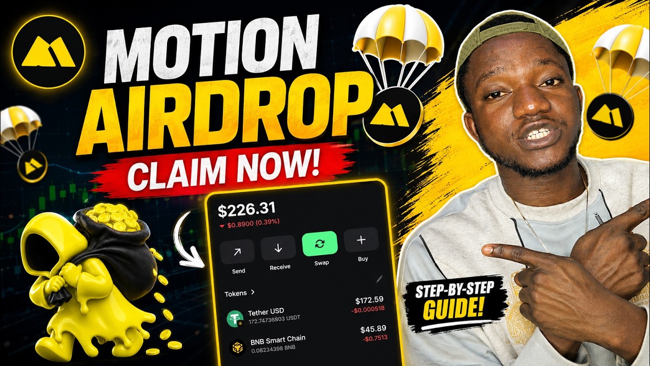 НЕ ПРОПУСТИТЕ ЭТОТ AIRDROP ОТ MOTION | Можно заработать $500 &mdash; заберите свой, пока не поздно