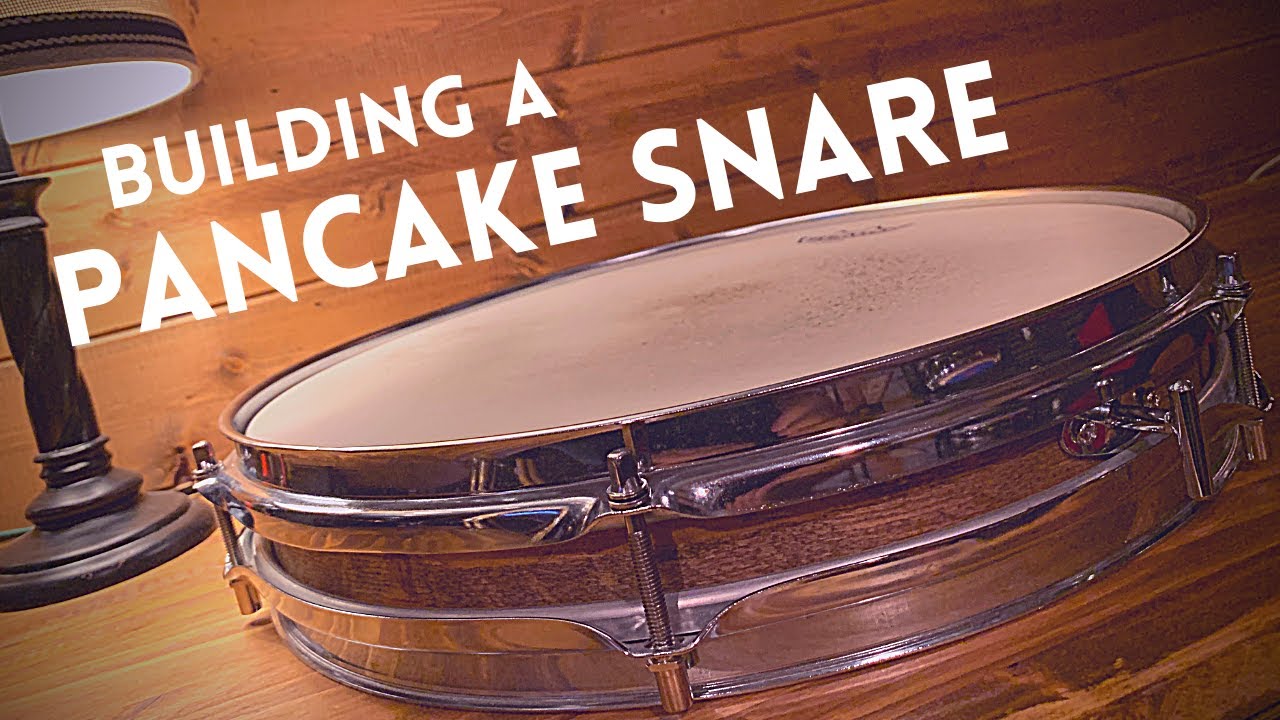 Building A Pancake Snare (DIY Drum Building)