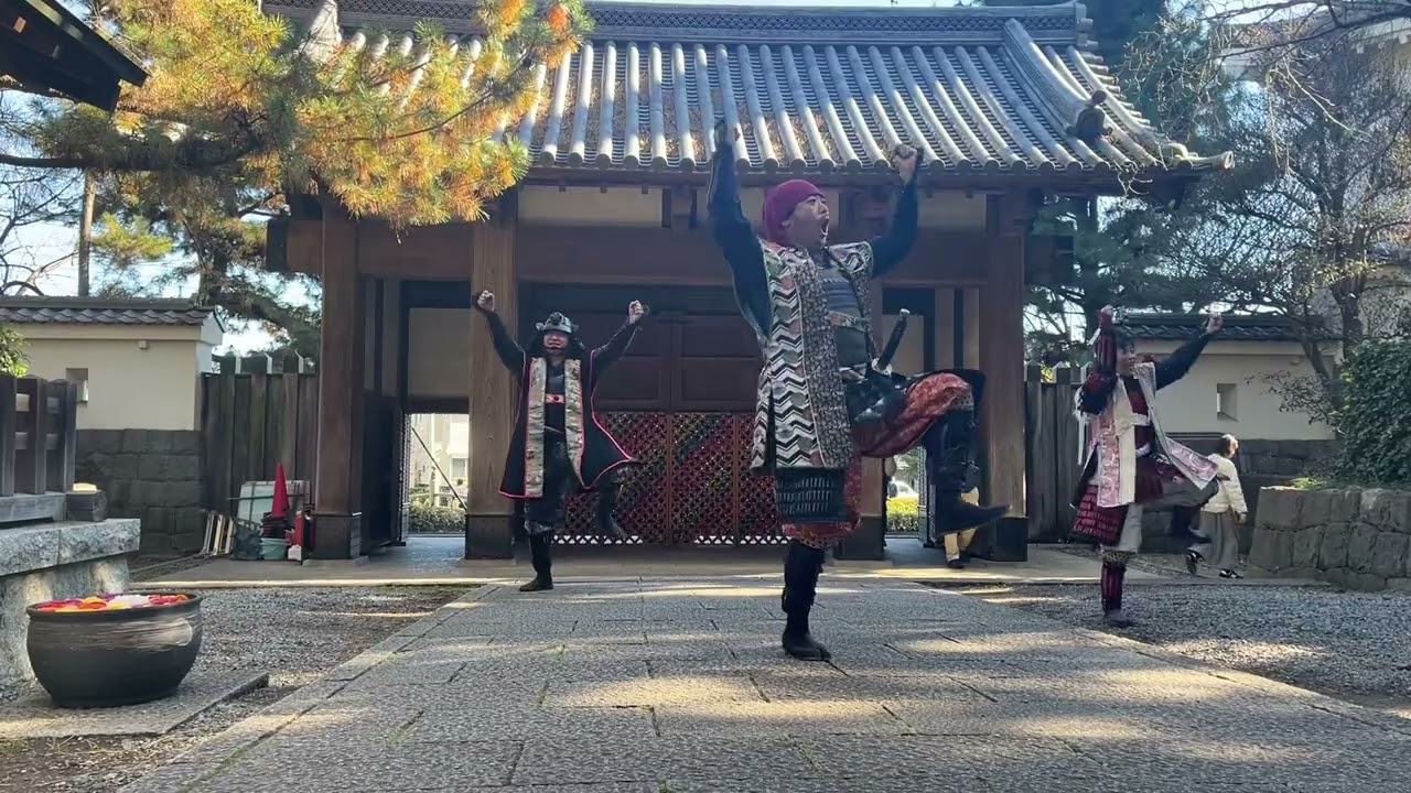 2024.12.08  忍城おもてなし甲冑隊 演舞（午前）