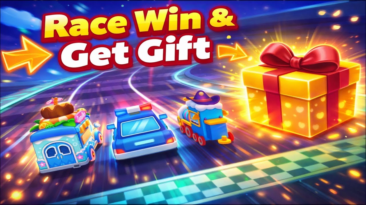 Race Win Get Gift Kids Game | Fun Racing Game for Kids | Cartoon Car Race