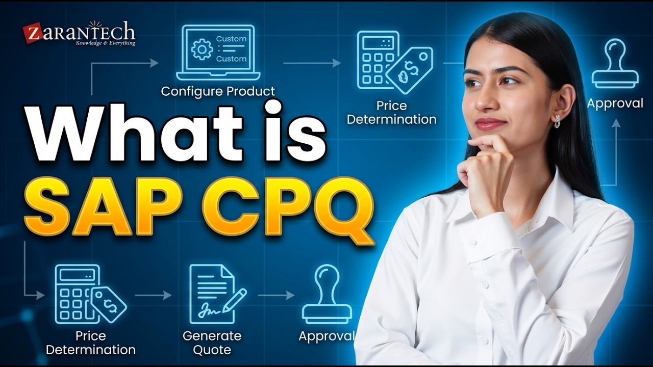 What is SAP CPQ | ZaranTech